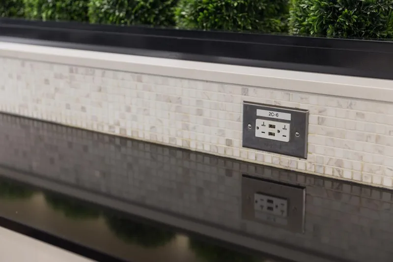 Water feature detail
