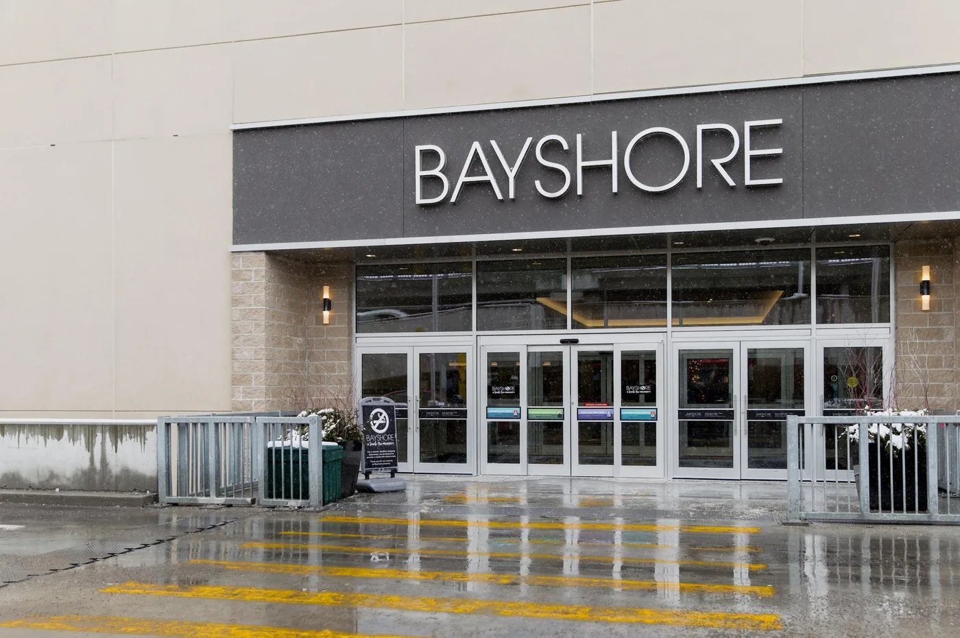 Mall entrance