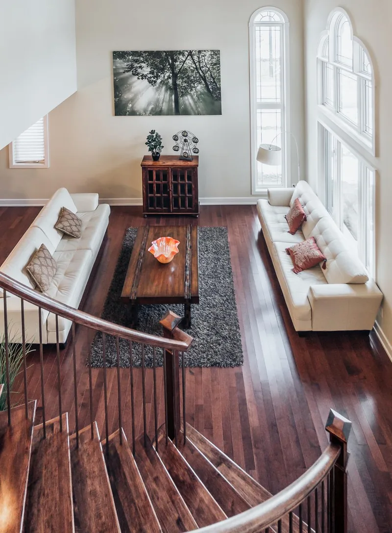 Stair and landing
